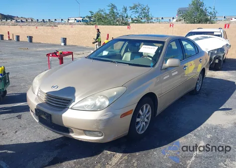 2003 Lexus Es 300 из США, поврежденный, VIN JTHBF30GX30121224